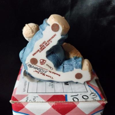 THREE MOO MOOS FIGURINES