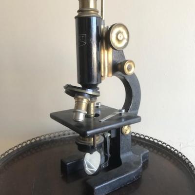 Vintage Natchet Paris Microscope