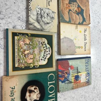 Vintage children book lot