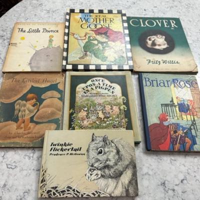 Vintage children book lot