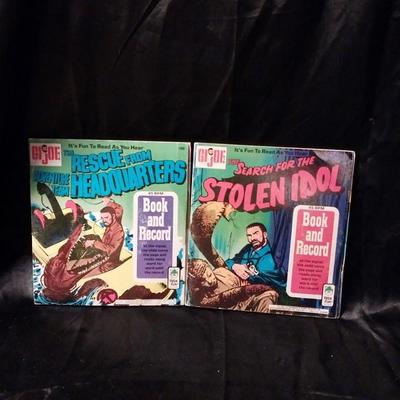 G.I. JOE 45 RECORD WITH READ ALONG BOOK