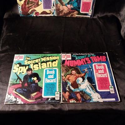 G.I. JOE 45 RECORD WITH READ ALONG BOOK