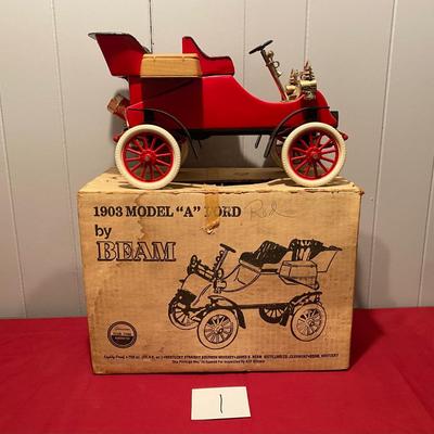 1903 Model A Ford Beam Decanter