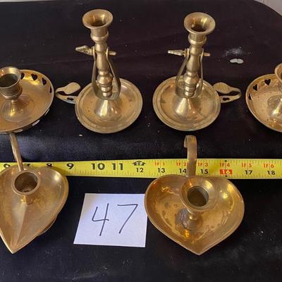 Brass Candle Holders