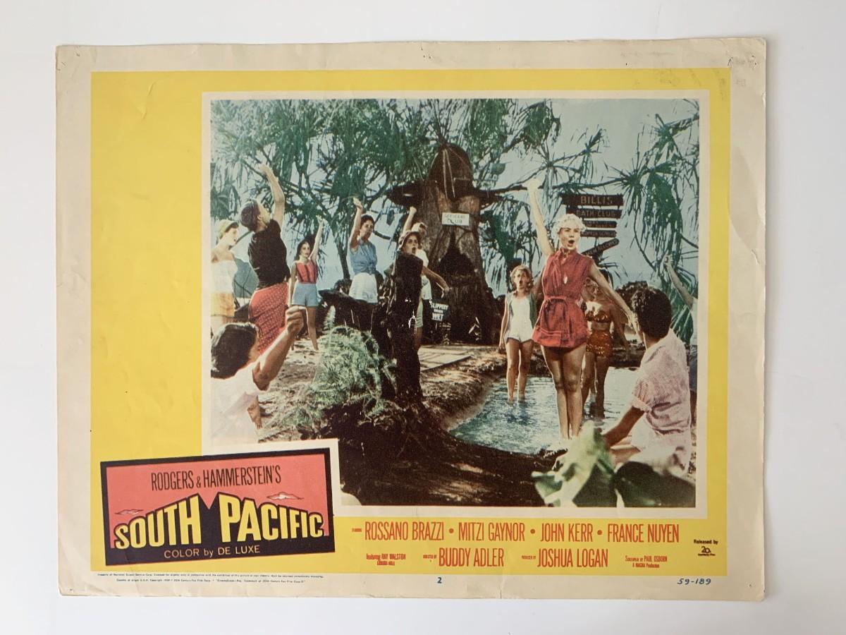 South Pacific original 1959 vintage lobby card | EstateSales.org