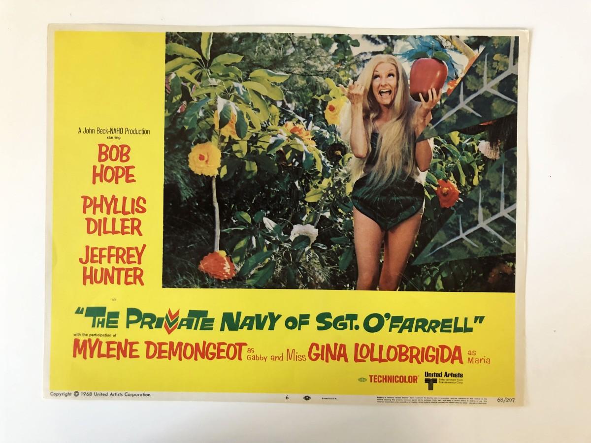 The Private Navy of Sgt. O'Farrell original 1968 vintage lobby card on