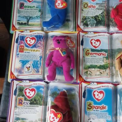 PACKAGED TY BEANIE BABIES