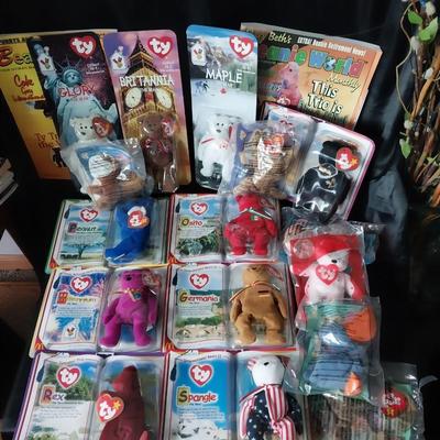 PACKAGED TY BEANIE BABIES