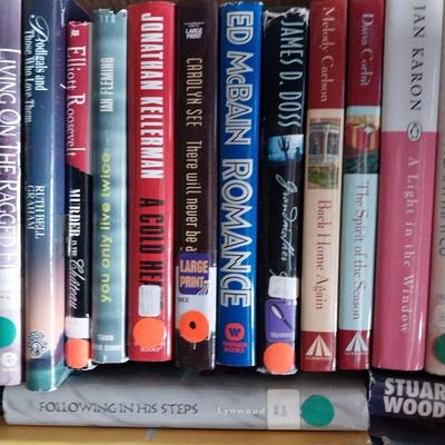 LARGE BOX OF HARDBACK BOOKS