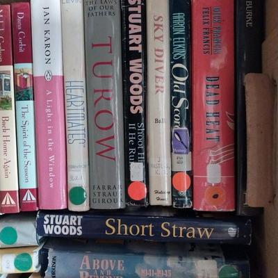 LARGE BOX OF HARDBACK BOOKS