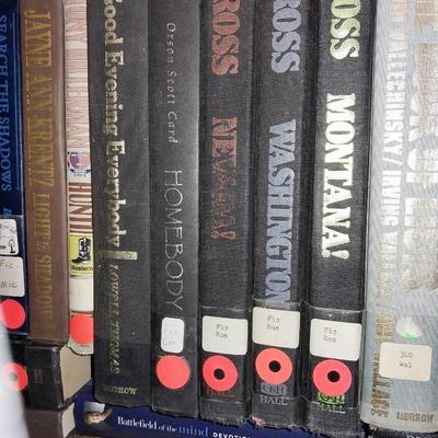 TWO BOXES OF HARDBACK BOOKS