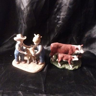 "DENEM DAYS" AND "SPRING ARRIVAL" FIGURINES