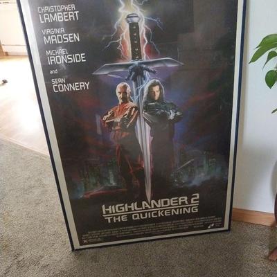 HIGHLANDER 2 "THE QUICKENING" POSTER