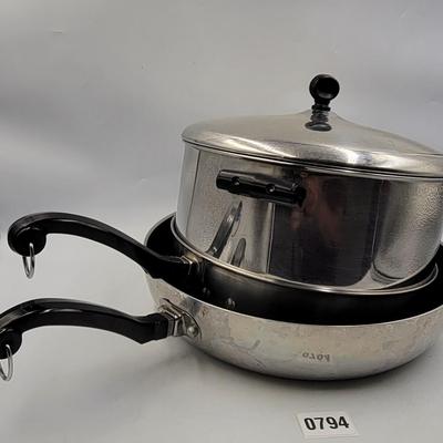 3 Pc Kitchen Ware with Lids