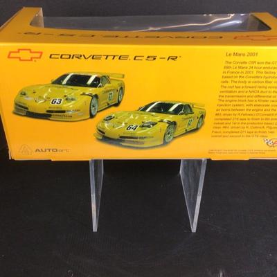 023 AUTO art Corvette C5-R #63 Le Mans 2001