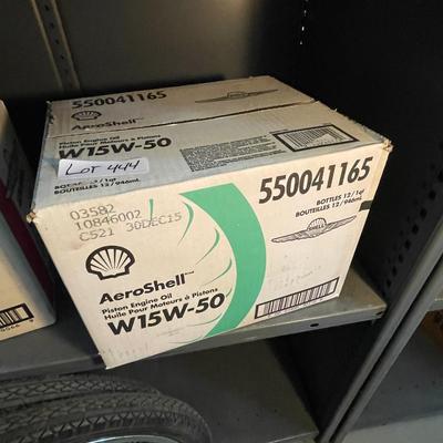 Case of 12 Bottles of Aeroshell W15W-50 Piston Engine Oil