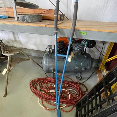 Blue Metal AirPlane Tow Bar/Wheel Hook/Movers