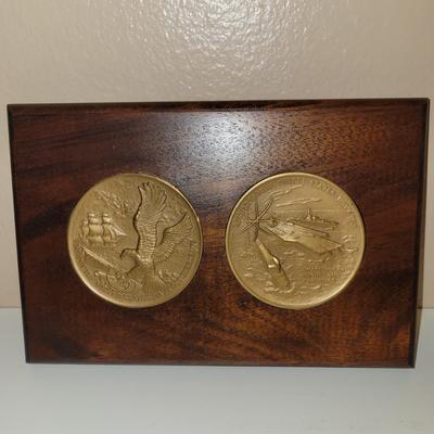 U.S Navy Bicentennial Bronze Medal 3inc