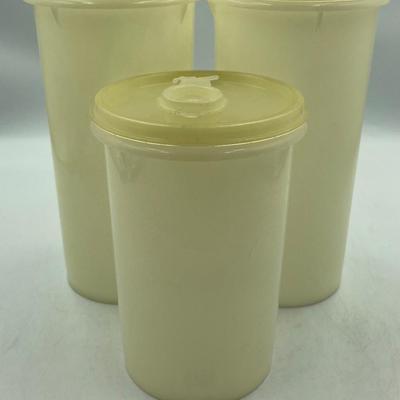 Cylinder Tupperware Containers