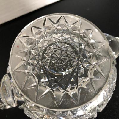 Mosaic Glass Bowl/Sugar Bowls/Spoons -Lot 217