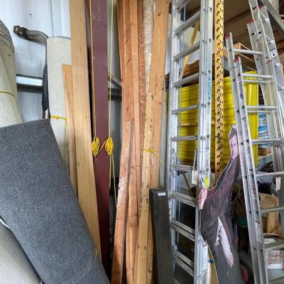 Lot of Long Misc. Lumber - 2x6, 2x4, 4x4 posts