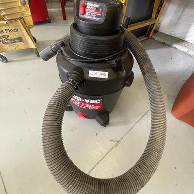 Shop Vac QSV 12 Gallon and all attachments shown