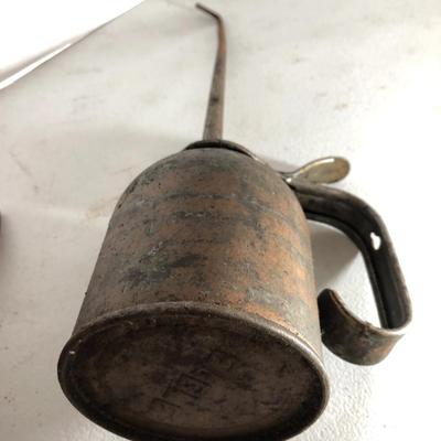 Two Vintage Eagle Oil Cans -Lot 222