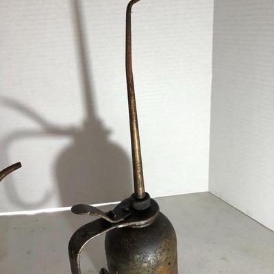 Two Vintage Eagle Oil Cans -Lot 222