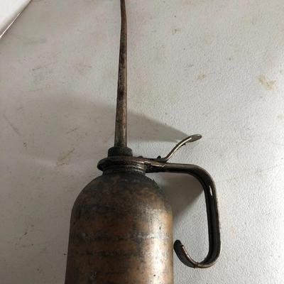 Two Vintage Eagle Oil Cans -Lot 222