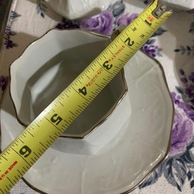 Tortosa & Pascual Porcelian Tea Set Spain