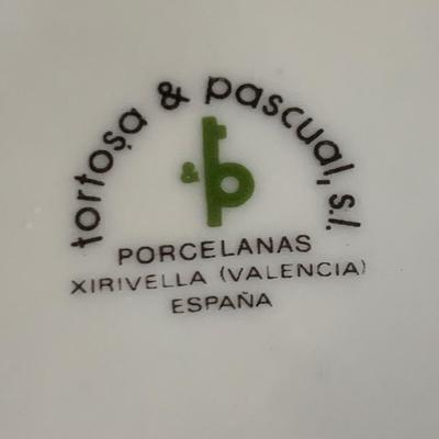 Tortosa & Pascual Porcelian Tea Set Spain