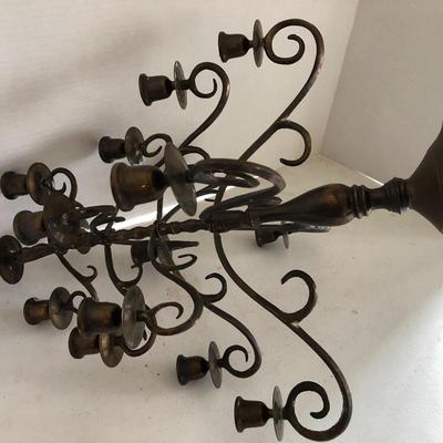 Vintage Brass Candelabra -Lot 224