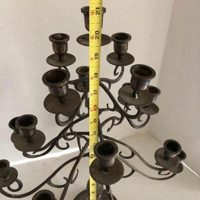 Vintage Brass Candelabra -Lot 224