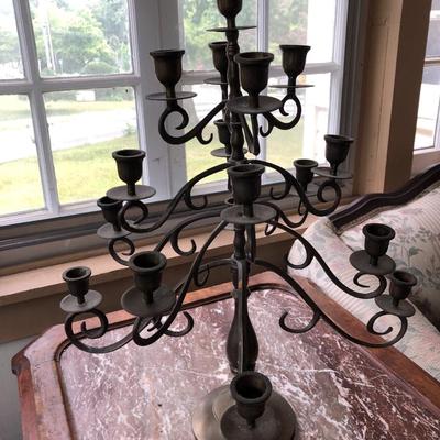 Vintage Brass Candelabra -Lot 224