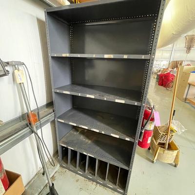 Gray Metal Shop/Work Shelf - 83"t x 42"w x 18"d