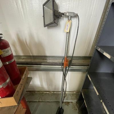 Electric Shop Light/Work Light on Pole