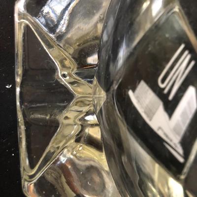 Vintage UN Glass Ashtray -Lot 226