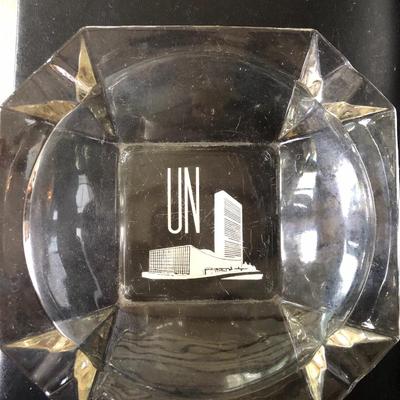 Vintage UN Glass Ashtray -Lot 226