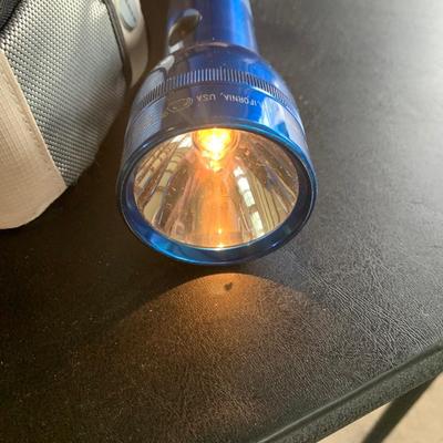 Mag-Lite Heavy Duty Flashlight & Canon Digital Camera