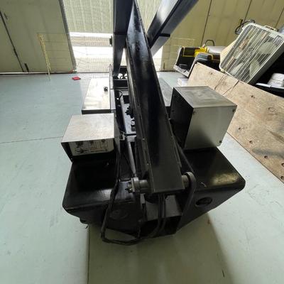 Mark Industries Yellow Industrial Scissor Lift w/all brand new batteries