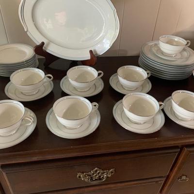 Noritake Brandon China - Setting For 8 w/ Serving Pieces