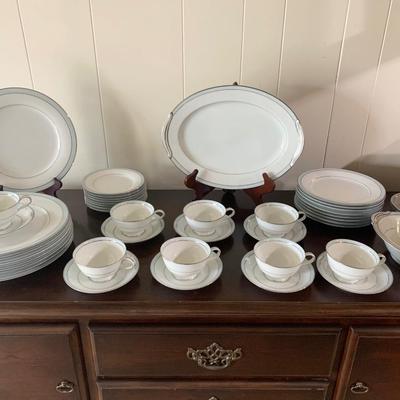 Noritake Brandon China - Setting For 8 w/ Serving Pieces