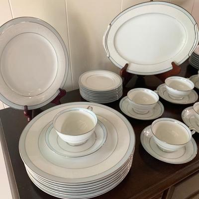 Noritake Brandon China - Setting For 8 w/ Serving Pieces