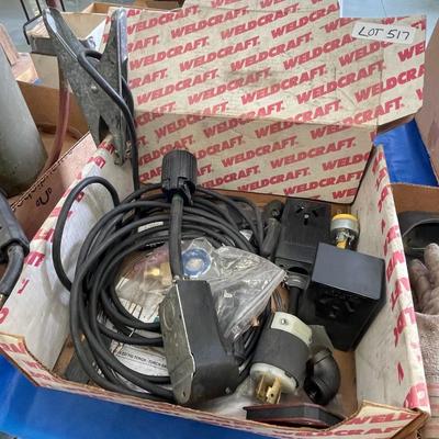 Misc. Welding Components/ Lot of Electrical - Maybe for Lot 516 check both out