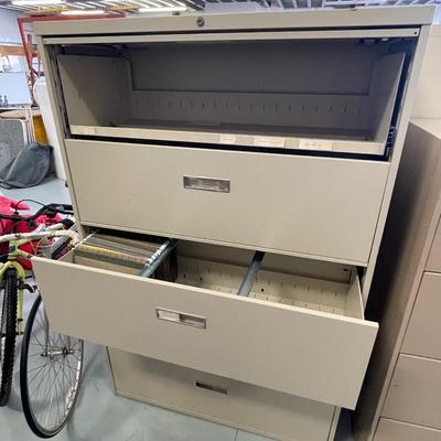5 Drawer Metal Lateral TOOL/File Cabinet - 42"w x 65"t x 18"d