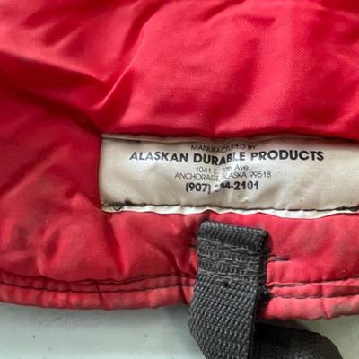 Red Alaskan Durable Products Airplane Cover - in bag / Donate to someone who could use the warmth