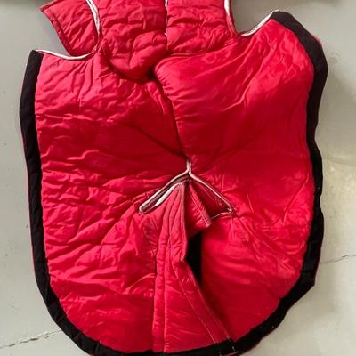 Red Alaskan Durable Products Airplane Cover in Bag