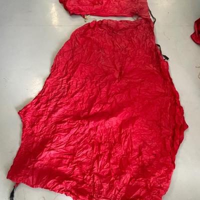 Pair of Red Airplane Main Wing & Tail Wing Covers - Even bid just for the bag
