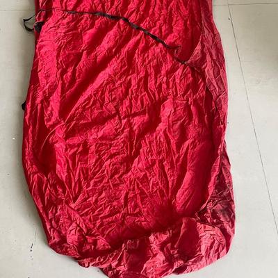 Pair of Red Airplane Main Wing & Tail Wing Covers - Even bid just for the bag