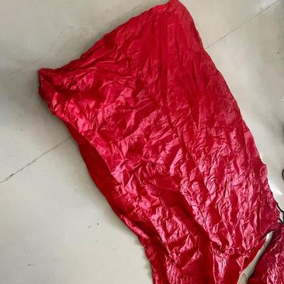 Pair of Red Airplane Main Wing & Tail Wing Covers - Even bid just for the bag